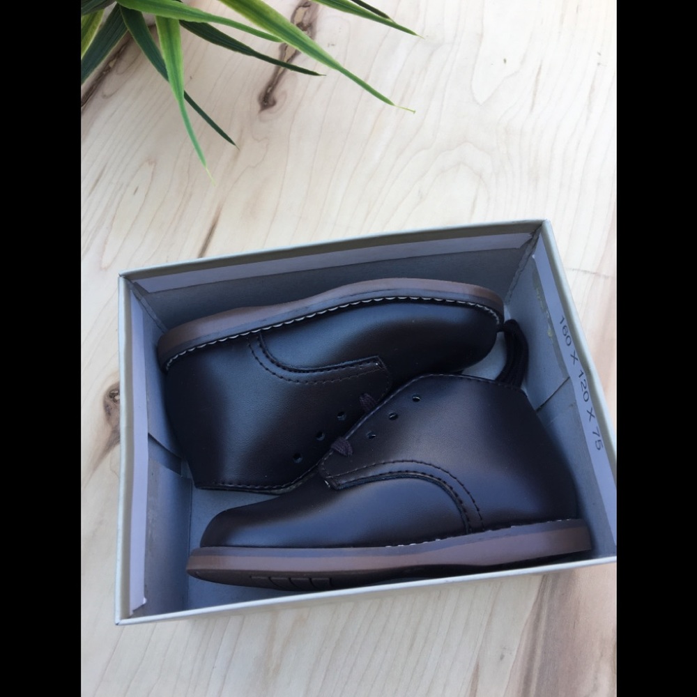 FOOTMATES Todd Little Boys Dress Shoe NWT - Picture 7 of 7